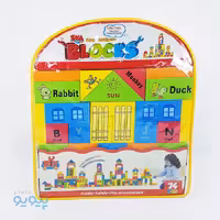 بلوک خلاقیت فومی 74 تکه