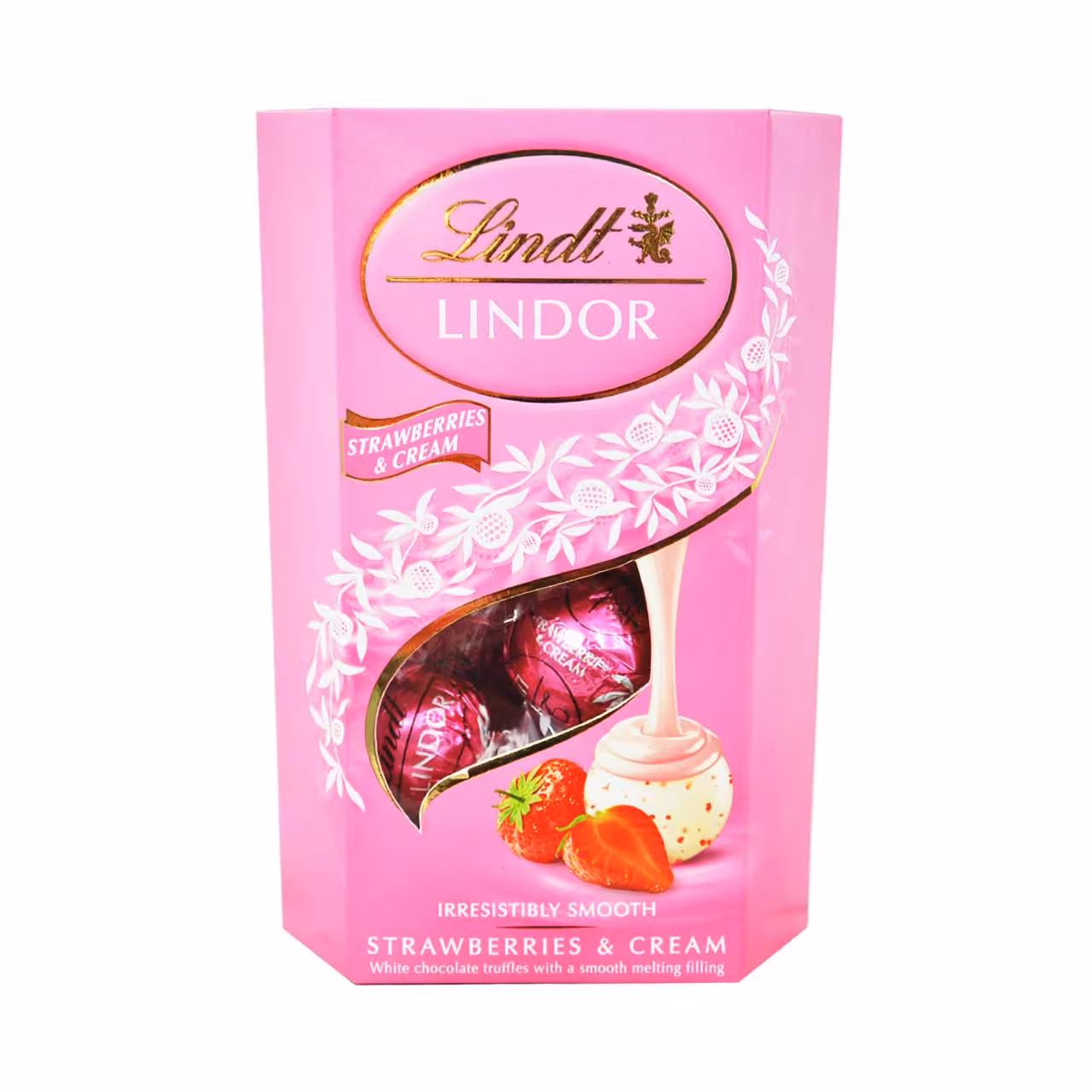 شکلات توت فرنگی و خامه 200 گرم لیندور لینت - lindt