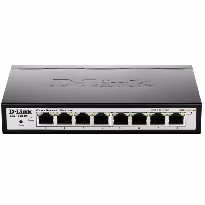 سوییچ 8 پورت دی لینک مدل دی جی اس 1100