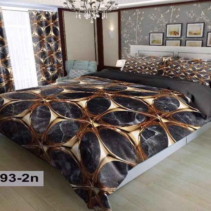سرویس روتختی 1 نفره تنسل چاپی برندترک لند (Turk Land)  کد rs z 93