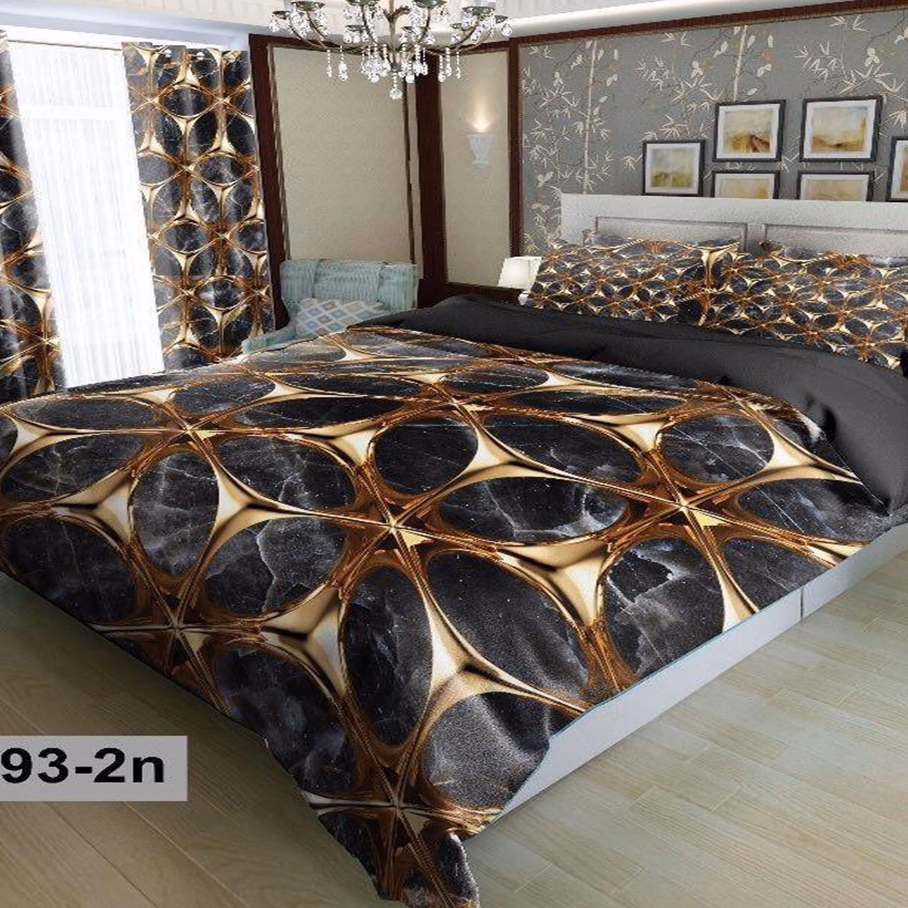 سرویس روتختی 1 نفره تنسل چاپی برندترک لند (Turk Land)  کد rs z 93