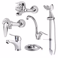 ست شیرآلات  فاخته  مدل اردکی  مجموعه 6 عددی (پس کرایه)