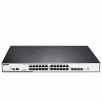 قیمت و خرید سوییچ شبکه 24 پورت کمبو   4 پورت SFP با 24 پورت PoE دی لینک مدل DGS-3120-24PC | نت ران