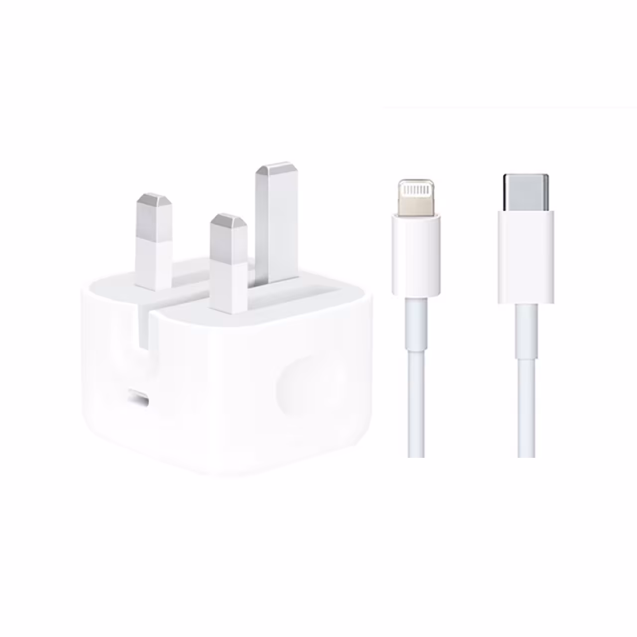 شارژر دیواری 20 وات اپل مدل B/A به همراه کابل لایتنینگ