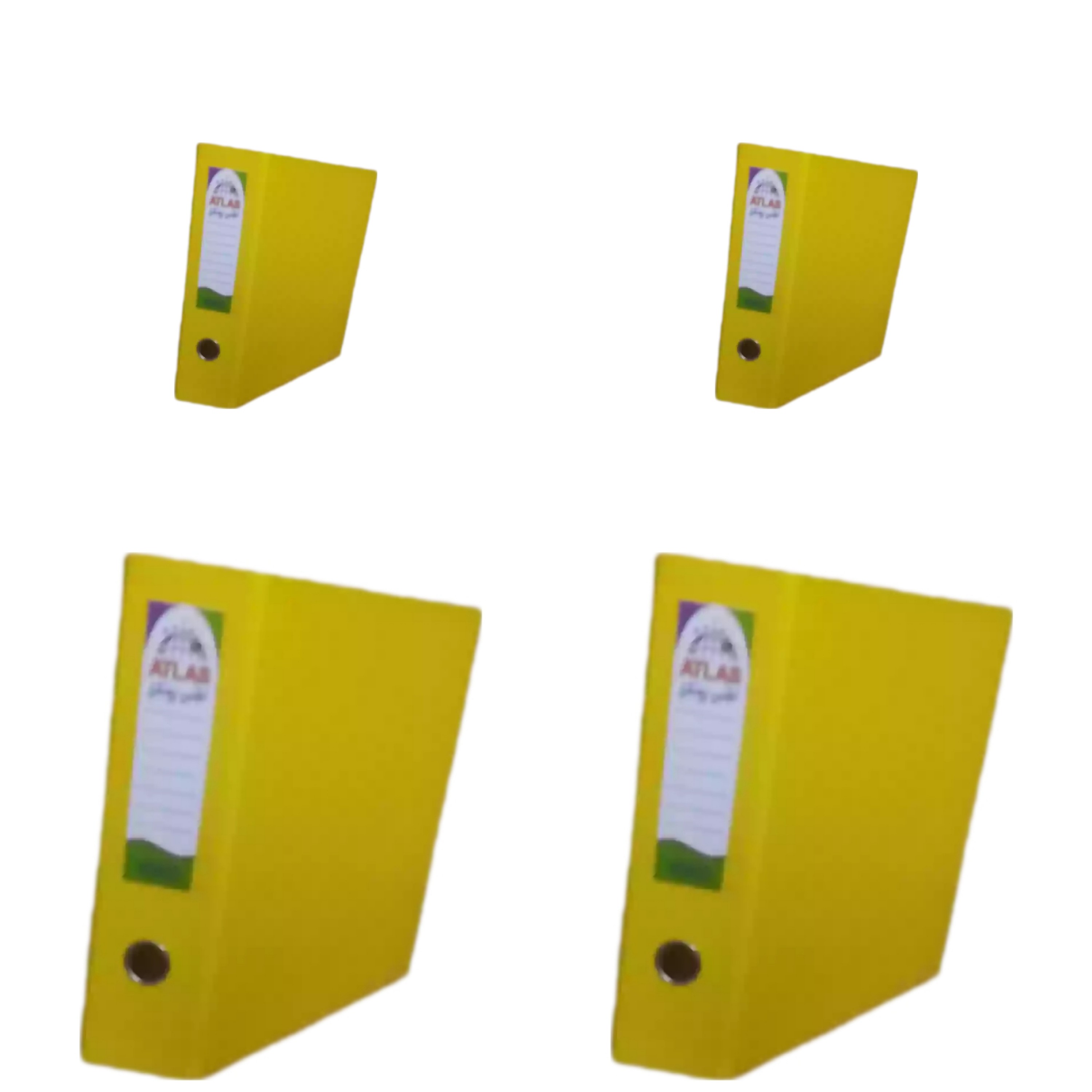 زونکن A4 سلفونی فانتزی زرد ( بسته 4 عددی)