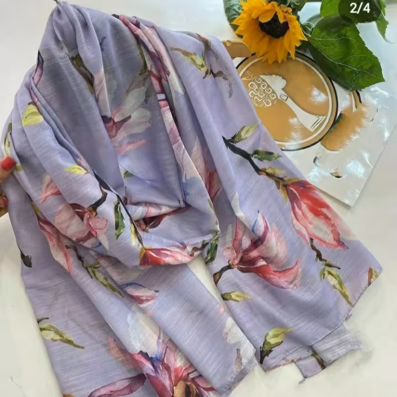 شال نخ اسلپ طرح بهار