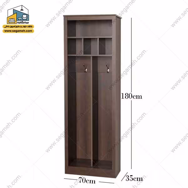 کمد لباس کد COP64 - فروشگاه سه گامه