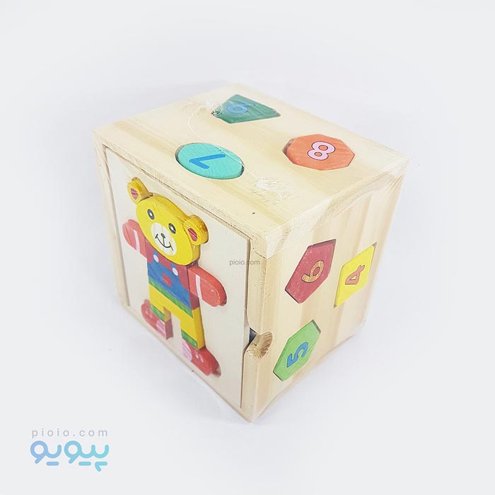 پازل چوبی آموزشی طرح خرسی