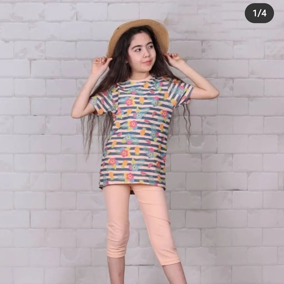 بلوزوساپورت دخترانه لمه
