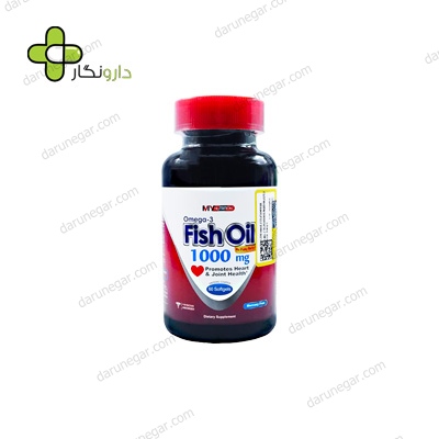 سافت ژل امگا3_فیش اویل 1000 میلی گرم