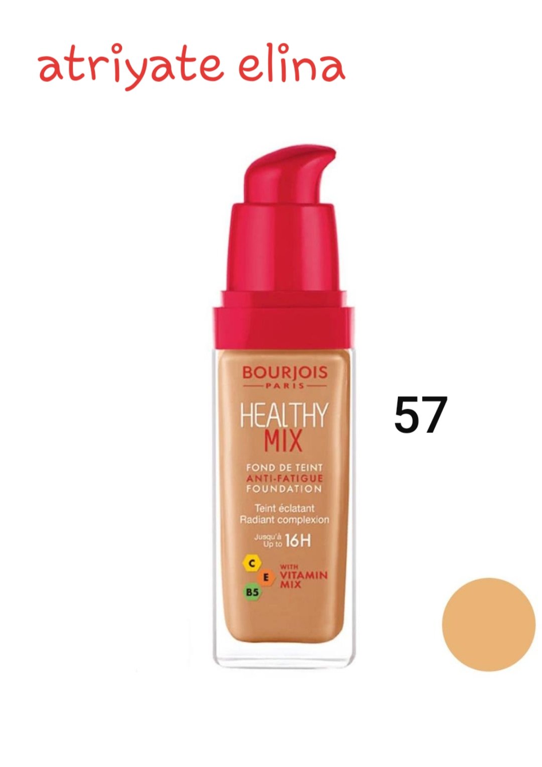 کرم پودر بورژوا مدل هیلتیHealthy Mix 5