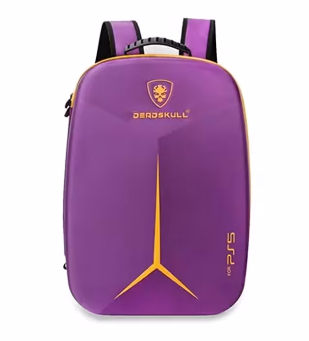 کوله پشتی دد اسکول برای کنسول پلی استیشن 5 (بنفش، طرح 2)