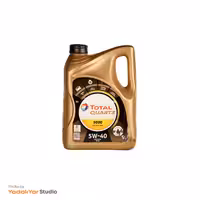 روغن موتور  5W40 توتال Quartz 9000 حجم 5 لیتر