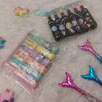 هایلایتر  6 تایی با طرح یونیکورن و کهکشانی 