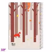 دفتر 100 برگ وزیری سیمی فانتزی طرح 1272 الیپون (Elipon) کد 2391272