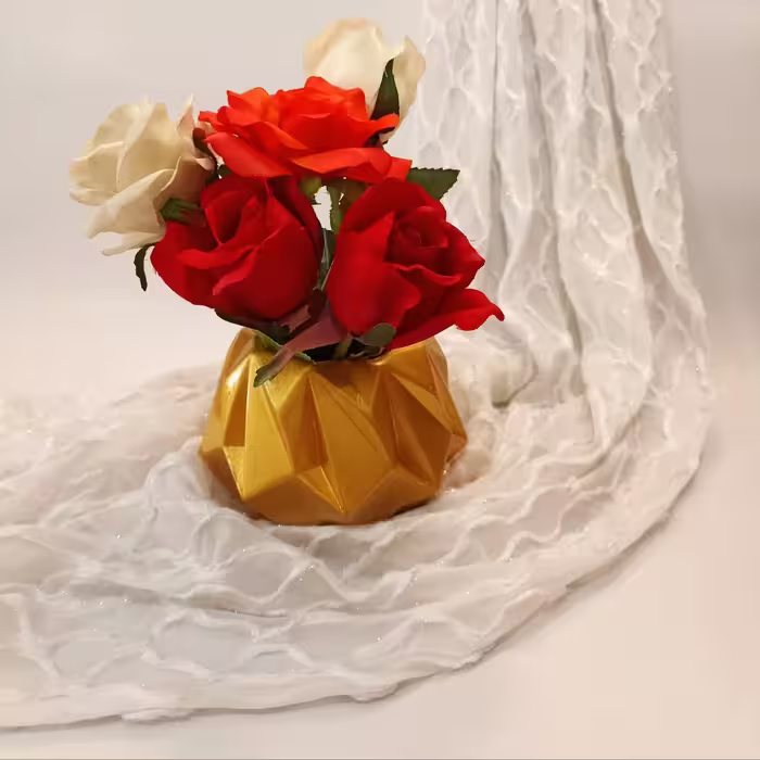 گلدان نئون سنگ مصنوعی