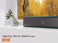 اسپیکر بلوتوثی قابل حمل موکسوم مدل moxom mx-sk30 - امین 24 امانت دار اعتماد شما