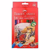 خرید مداد رنگی فابر کاستل 36 رنگ مدل classic جعبه مقوایی