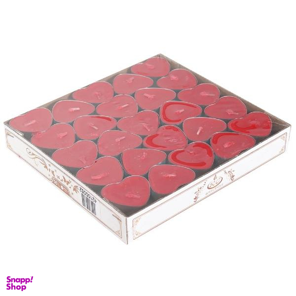 شمع وارمر مدل قلب بسته 50 عددی