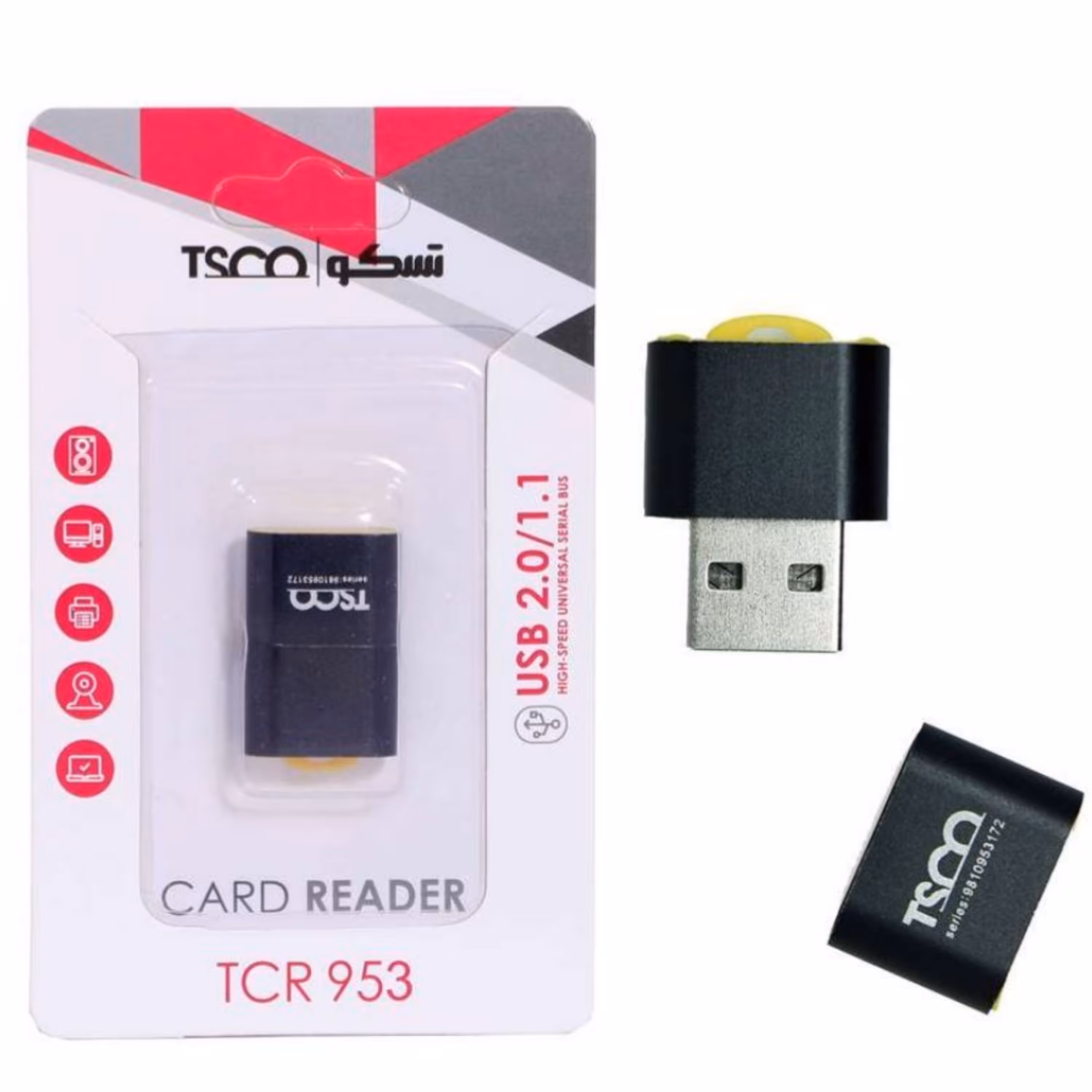 رم ریدر تسکو مدل TCR 953