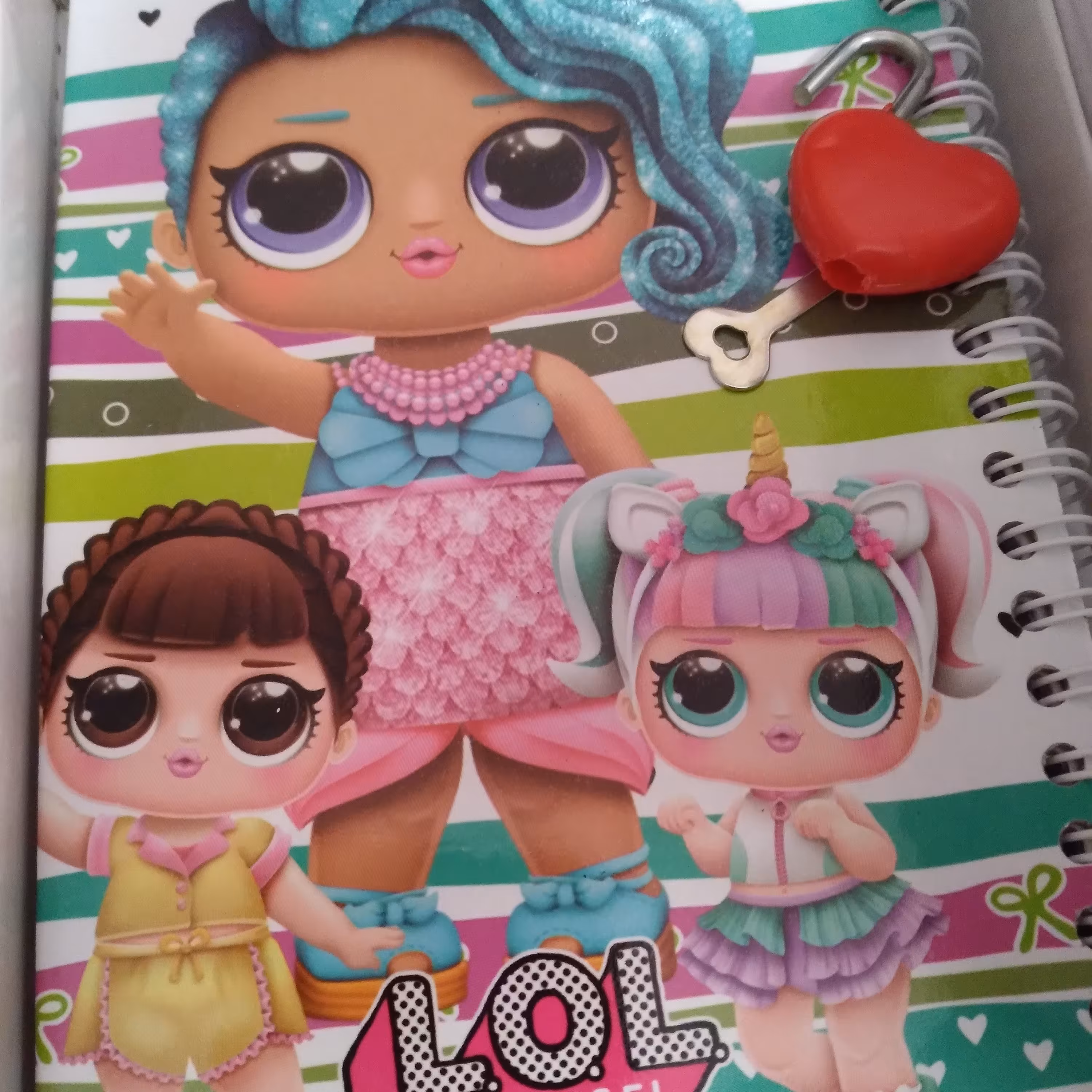 دفتر خاطرات جعبه دار و قفل دار طرح LoL