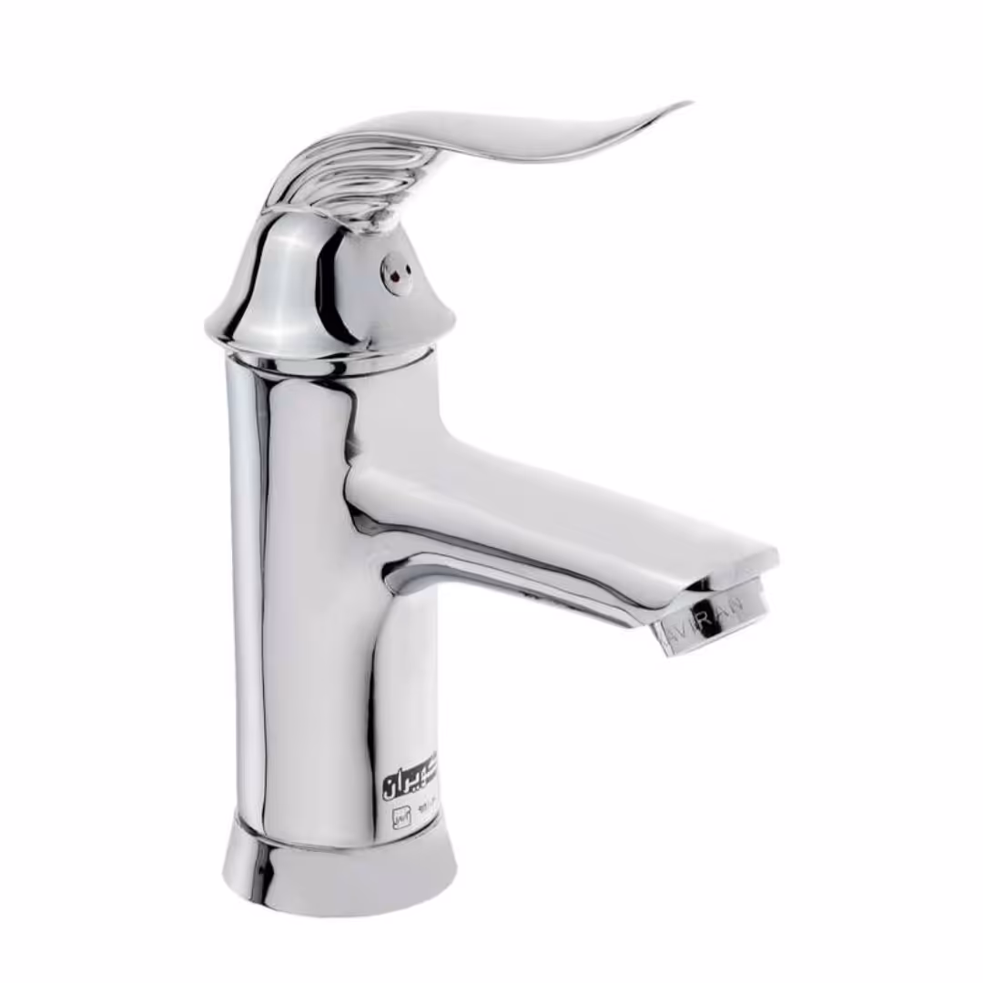 شیرآلات کویران آذر-شیر روشویی میلان-کروم