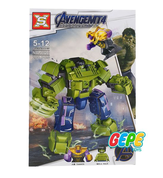 لگو مدل ربات هالک