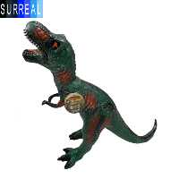 اسباب بازی دایناسور ولوکیرپتور سه رنگ مدل Epoch Dinosaur