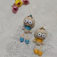 عروسک وروجک  مناسب جاسوییچی یا آویز ماشین یا کیف