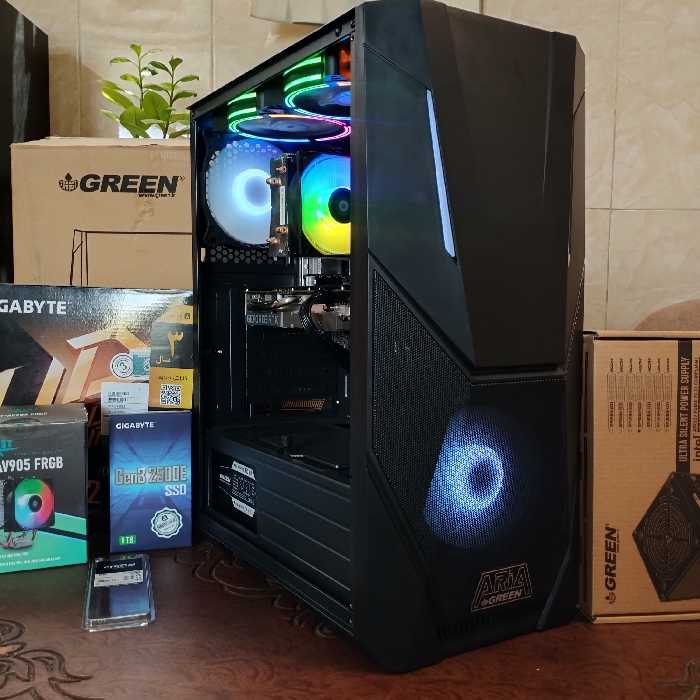 کیس گیمینگ full RGB