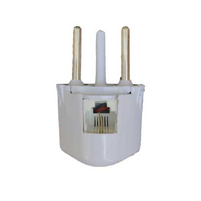 سه شاخه تلفن سوکت دار یا همان سوکت خور پریز تلفن