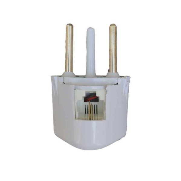 سه شاخه تلفن سوکت دار یا همان سوکت خور پریز تلفن