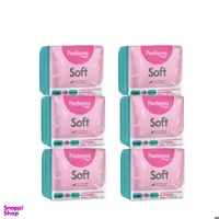 نوار بهداشتی پنبه ریز (Panberes) مدل 01 مجموعه 6 عددی