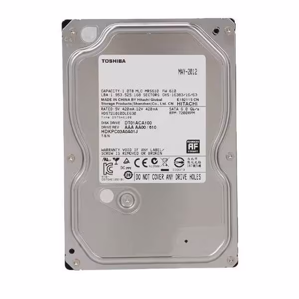هارد دیسک اینترنال توشیبا مدل A100 ظرفیت 1 ترابایت - پردیس پازار