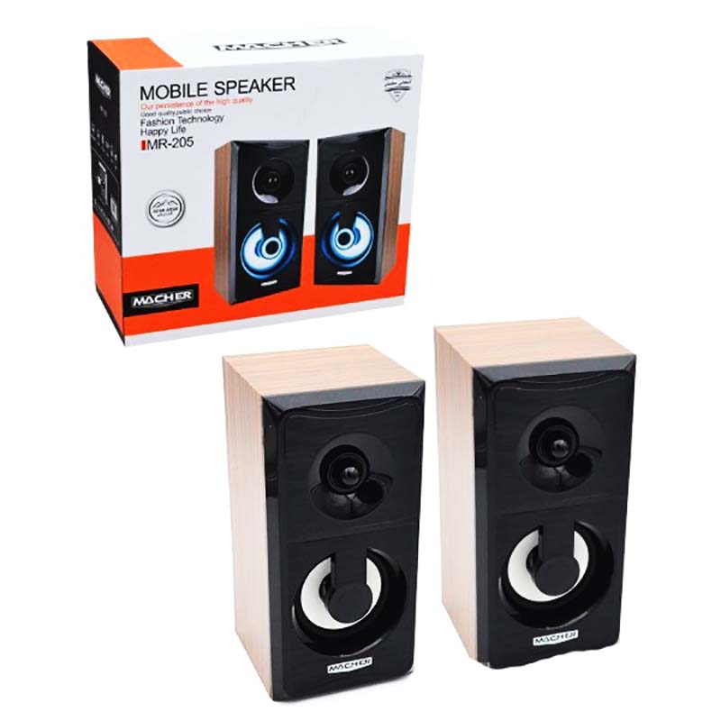 اسپیکر 2 تکه چوبی مچر Macher MR-205