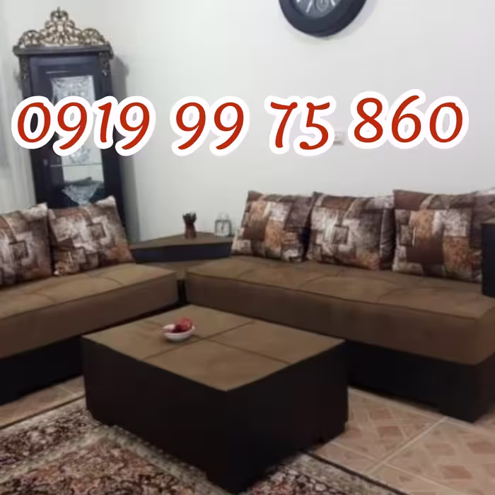 مبلمان مبل راحتی ال کنج تی تی 