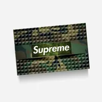 استیکر(برچسب) کارت عابر بانک-طرح supreme-کد69-سفارشی