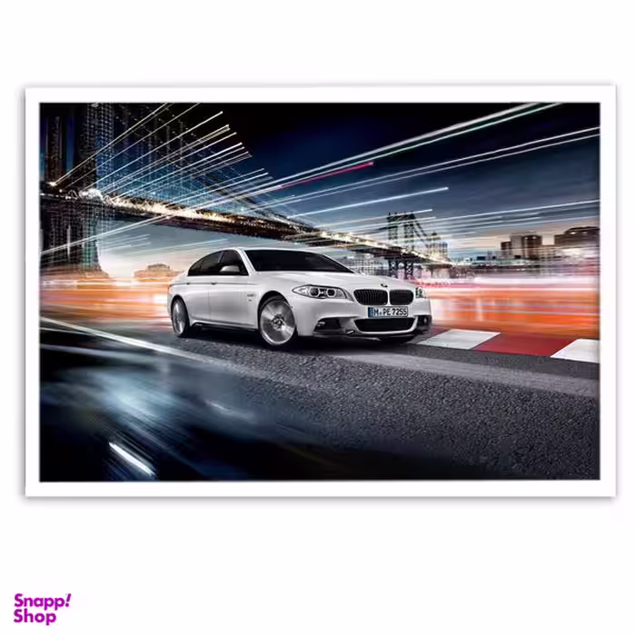 تابلو بکلیت طرح ماشین BMW مدل W-4773