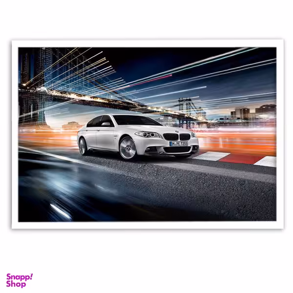 تابلو بکلیت طرح ماشین BMW مدل W-4773