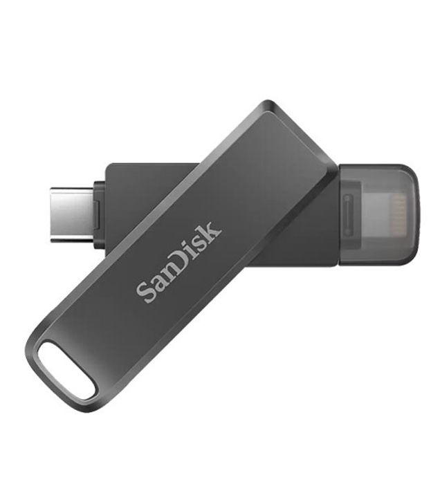 فلش مموری i-Flash سن دیسک مدل iXpand Flash Drive luxe ظرفیت 128 گیگابایت