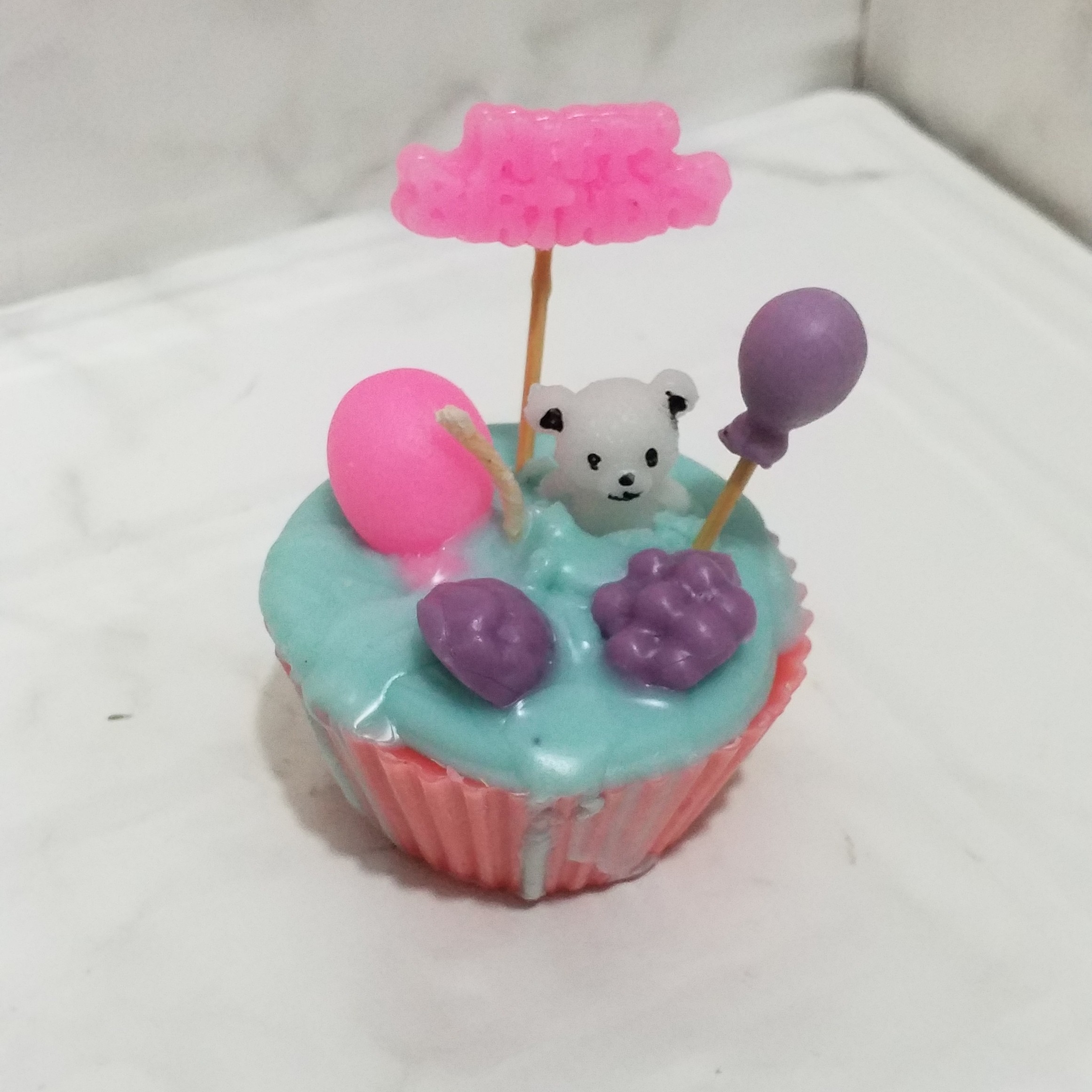 شمع کاپ کیک گیفت تولد