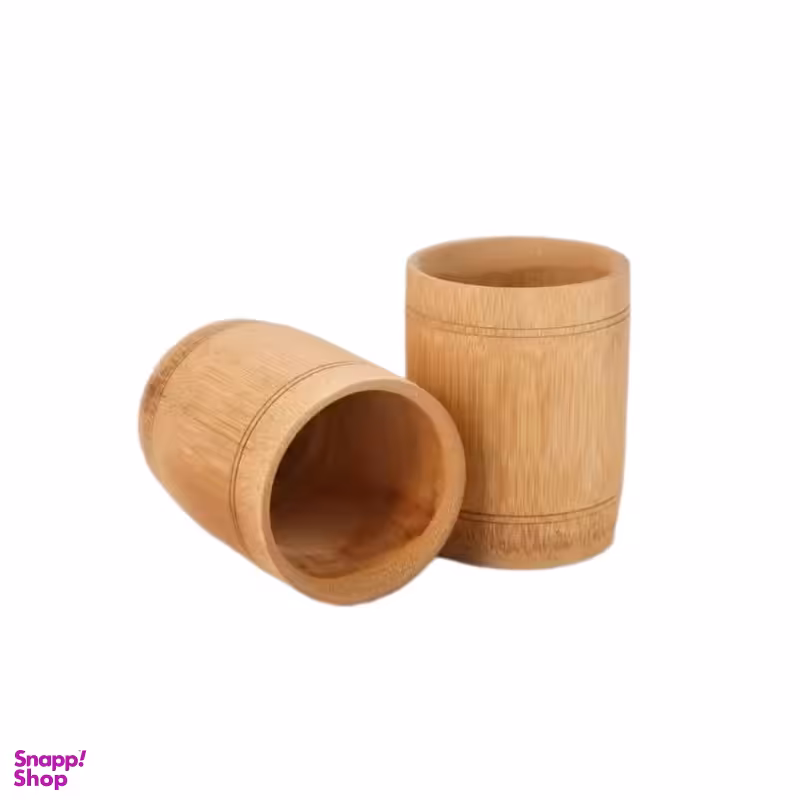 لیوان بامبو مدل سزار کد 160 بسته 2 عددی