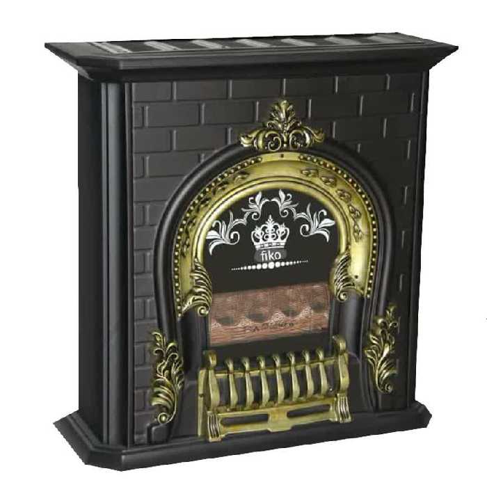 بخاری گازی فیکو 24000 مدل پرنسس FIKO مشکی طلایی | فروشگاه اینترنتی تاتا کالا