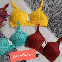 سوتین ابری یاس در دو رنگ زرشکی و فیروزه ای