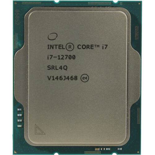 پردازنده CPU اینتل بدون باکس مدل Core i7 12700 Alder Lake فرکانس 1.6 گیگاهرتز