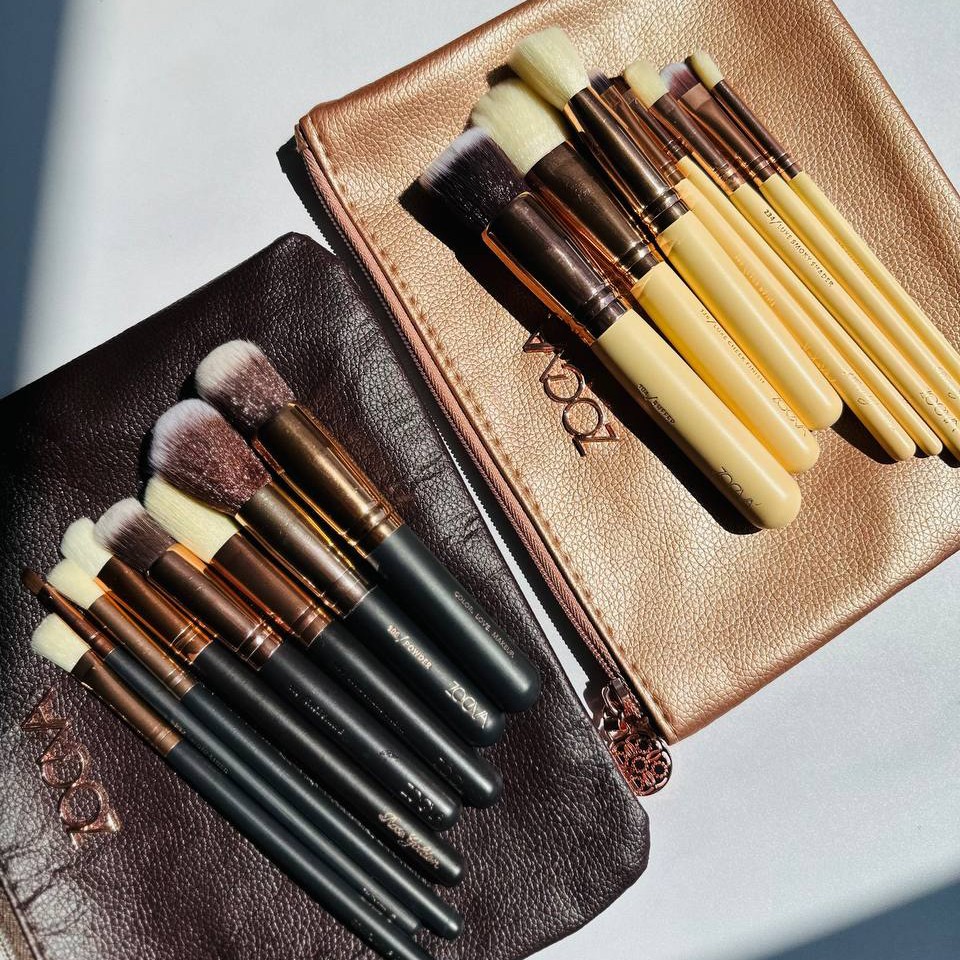 ست براش 8 تیکه به همراه کیف رایگان بدون ریزش کاملا اورجینال