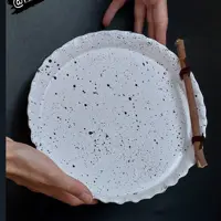 ظرف پذیرایی دست ساز سرامیکی