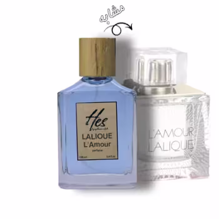 عطر زنانه حس مدل لالیک لامور (له آمور) - hes - LALIQUE - LAmour