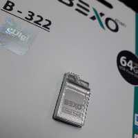 فلش  64 گیگ بکسو مدل 322 استیل با گارانتی تعویض 
