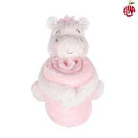 پتو عروسکی نوزاد مدل Hippo Dreams کیکابو Kikkaboo